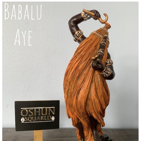 Orisa Obaluaye Statue | Estatua de Orisa Babalu Aye