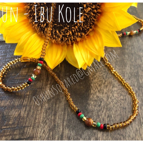 Eleke/Collar for Oshun - Ibu Kole