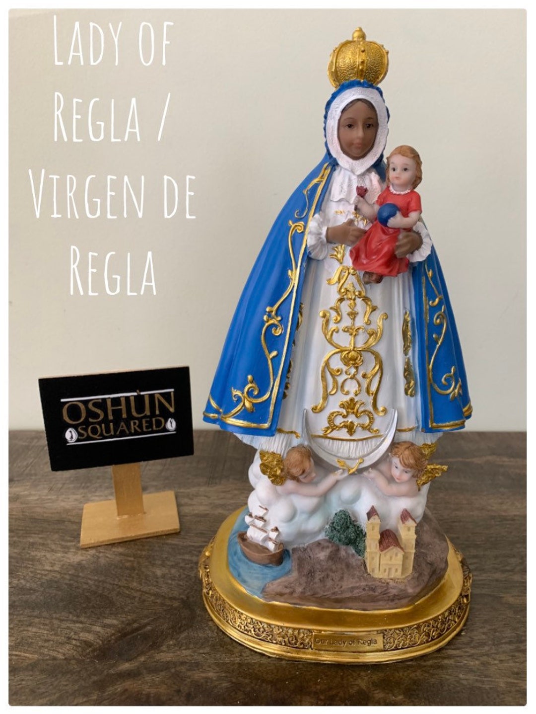 Our Lady of Regla Statue / Virgen De Regla Estatua Etsy Australia