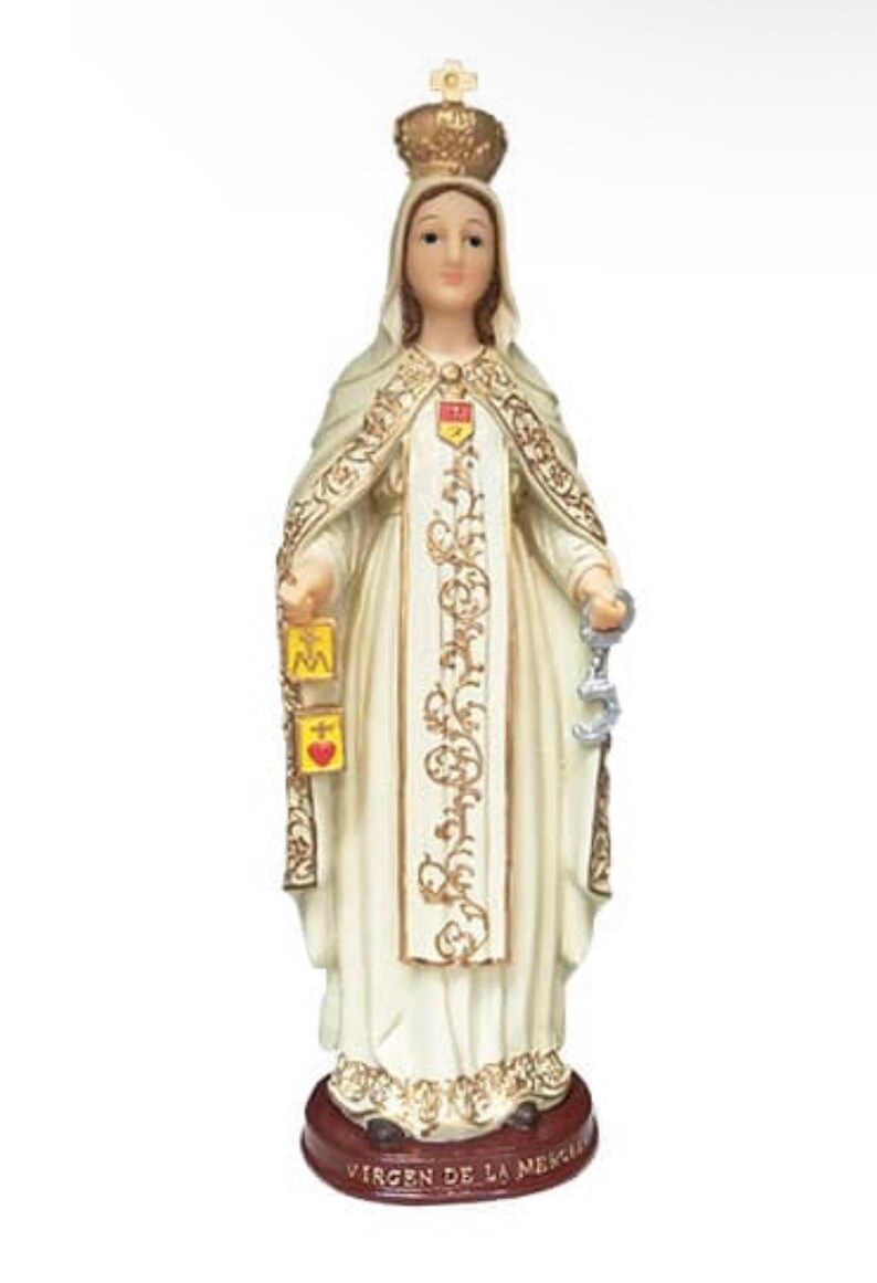 Lady of Mercy Statue / Estatua De La Virgen De La Mercedes Etsy