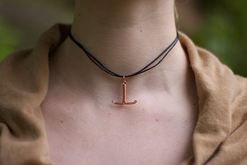 Copper iud Necklace | Etsy