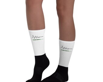 Motivational Heartrate Socks