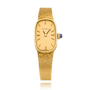 Ladies&#39; MOVADO 14K Yellow Gold Swiss Made Wrist Watch.