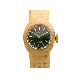 Estate GENEVE Ladies&#39; 14K Yellow Gold  Swiss-Made Watch.
