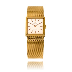 Estate OMEGA DE VILLE 18K Yellow Gold  Swiss Made Wrist Watch