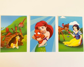 A6 Disney Inspired Prints by Tattoo Tom