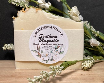 Southern Magnolia Goats Milk Soap, Goat Milk Soap, Handcrafted Soap, Natural Soap, Mothers Day Gift