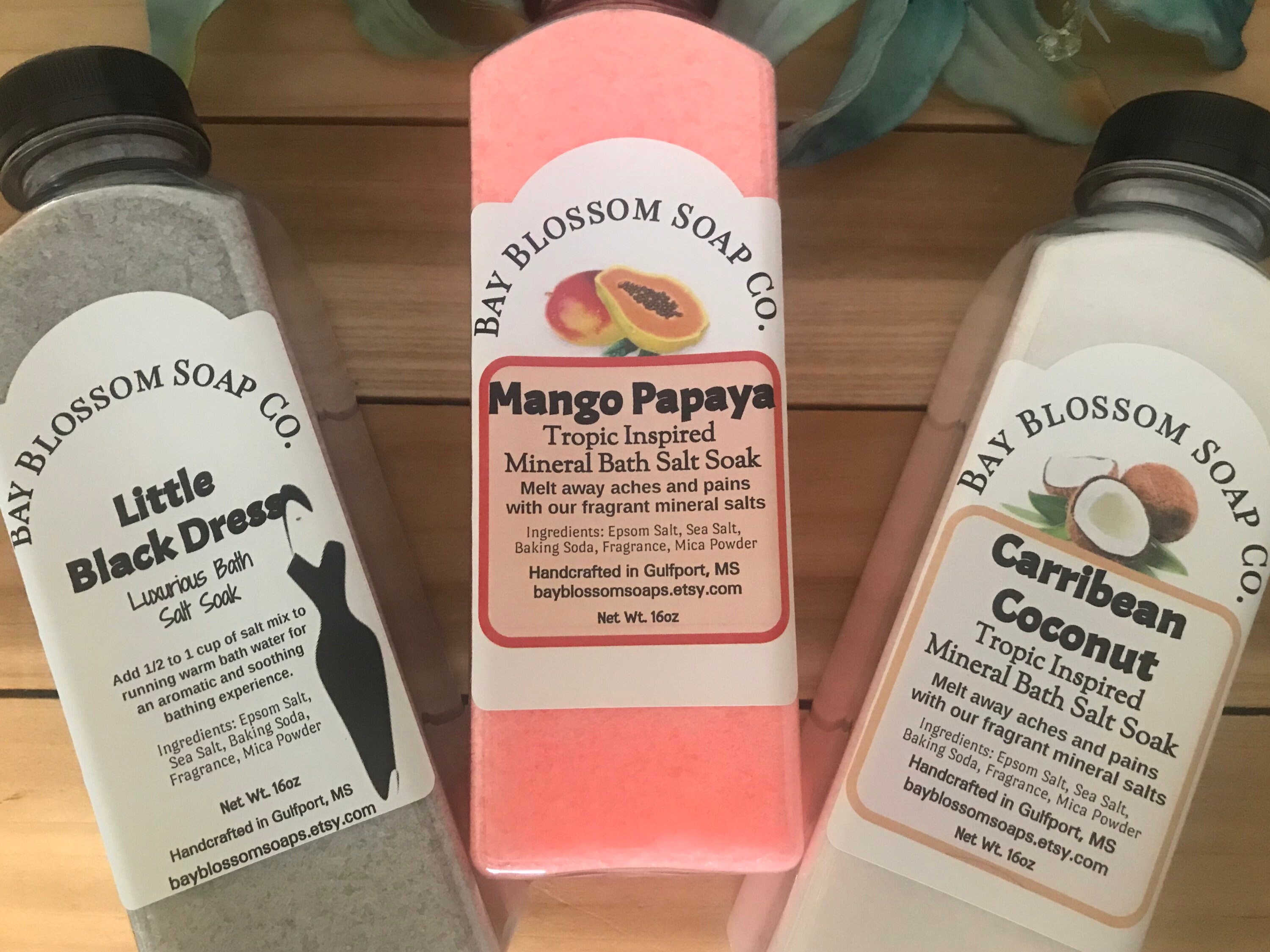 Mineral Bath Salt Bath Soak Luxury Bath Salt Soak Etsy