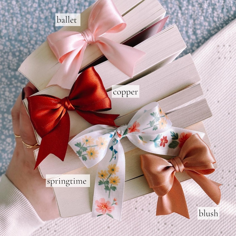 Notebook Ribbon Bookmark Ribbon Bookmark - Etsy