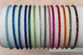 11/0 Individual tiny stackable Japanese stretch seed bead bracelets, Single dainty stretch seed bead bracelets