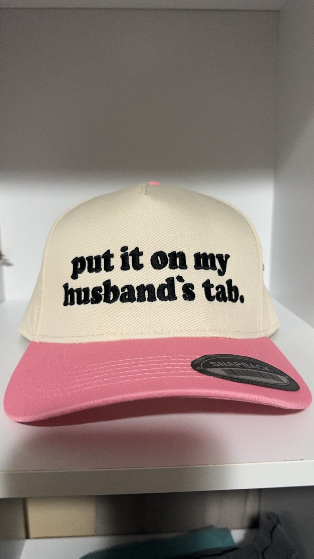 Vintage Trucker Hat - Put It on My Husband’s Tab - Etsy