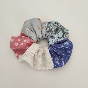 Handmade Patchwork Scrunchie