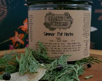 Simmer Pot Herbs, Potpourri, Wood Stove, Simmering Herbs, Artificial Fragrance Free