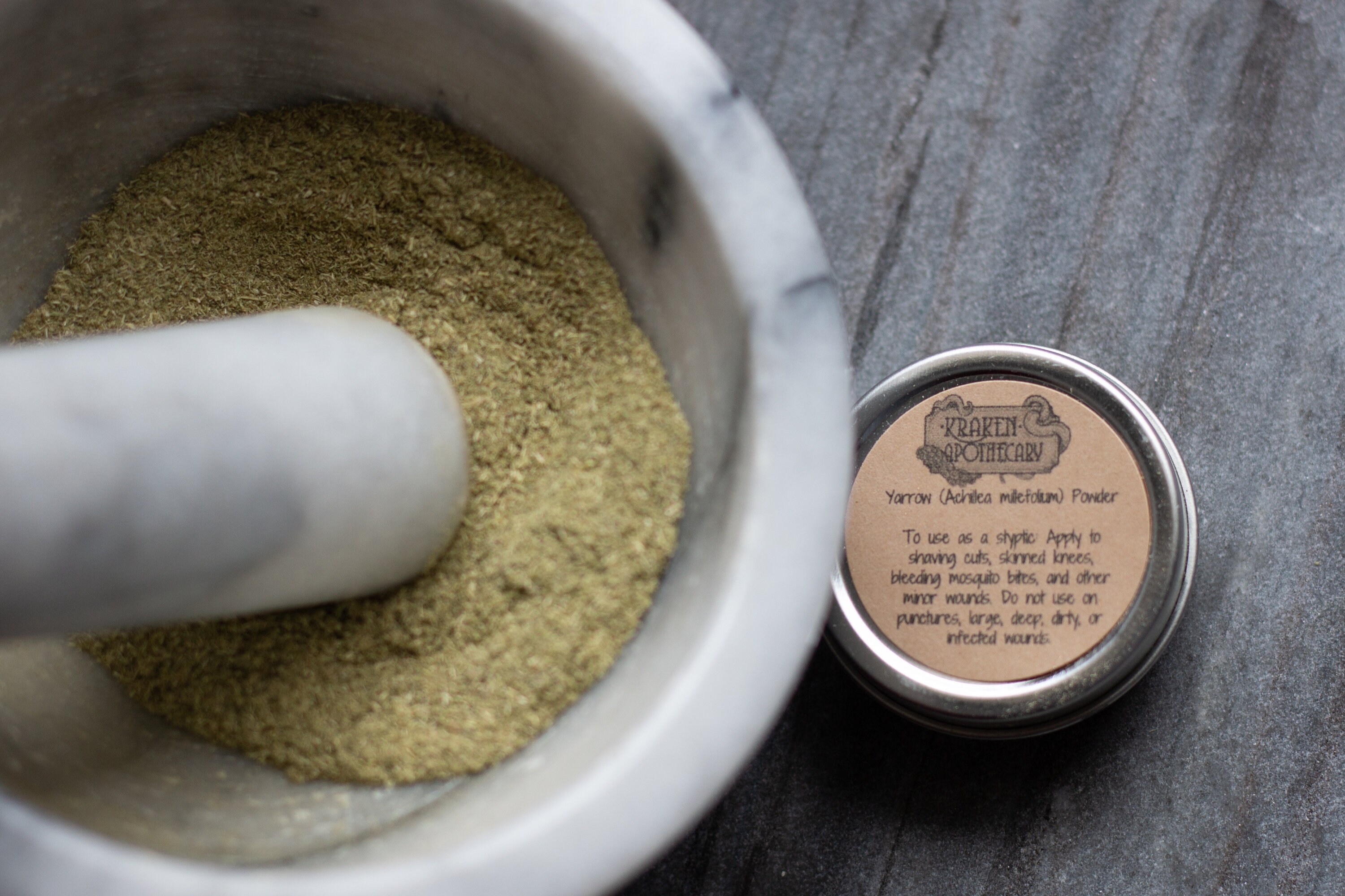 Yarrow Styptic Powder Wound Care Natural First Aid Shave Etsy UK