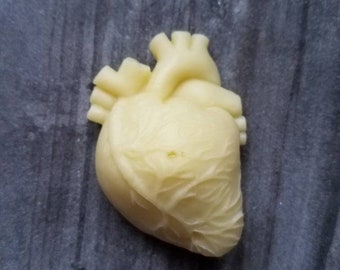 Hard Lotion Bar, Anatomical Heart Shape, Mother's day gift, Alternate Celebrations, Essential Oil Free,  Body Care