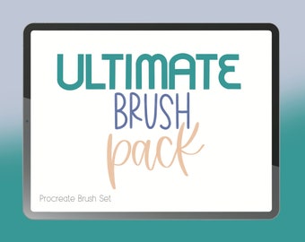 Ultimate Procreate Brush Bundle / 5 Procreate Brushes por el precio de 4 / Lettering Brushes / / Brushes for Procreate / Procreate Brushes