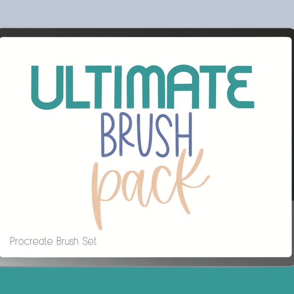 Ultimate Procreate Brush Bundle | 5 Procreate Brushes for the price of 4 | Lettering Brushes | | Brushes for Procreate | Procreate Brushes