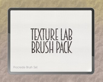 Procreate Texture Brushes | Paper, Stone, Canvas (Digital Download)