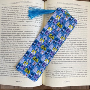 Bookmark villains - handmade - for movies and books lovers