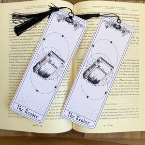 Marque-page carte de tarot The Reader - fait main - pour les amoureux des livres