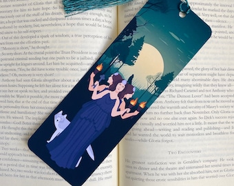 Bookmark Hecate, Greek goddess of the night and magic - handmade - for books and mythology lovers