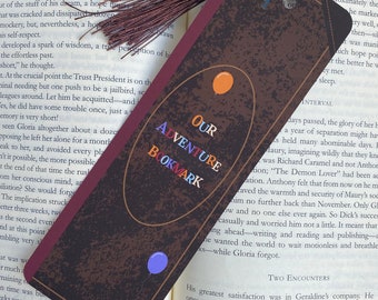 Bookmark our adventure - handmade - for movies and books lovers
