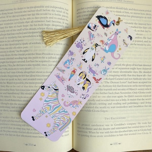 Marcapáginas Pride Animal - hecho a mano - para amantes de los libros, la comunidad LGBTQIA+ y sus aliados
