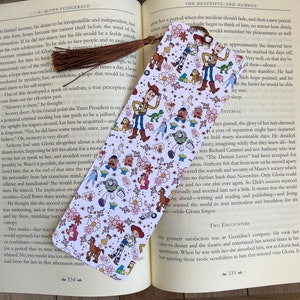 Bookmark story of toys - handmade - for movies and books lovers