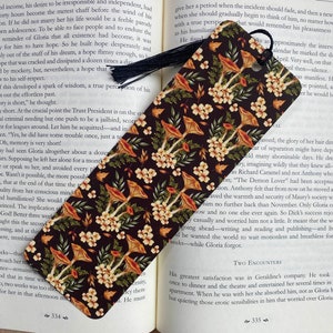 Bookmark cottage mushrooms - handmade - for book lovers - Cottagecore