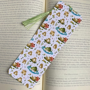 Bookmark frogs - handmade - for books and frogs lovers
