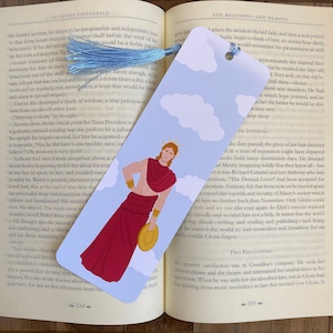 Bookmark Helios, Greek god of the sun - handmade - for books and mythology lovers