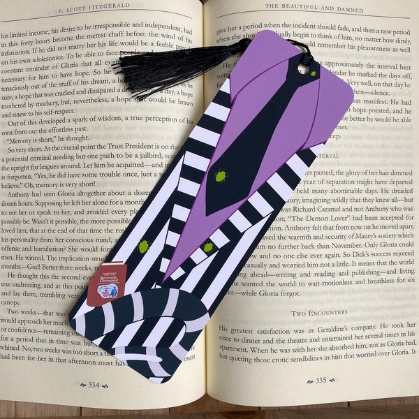 Bookmark bio-exorcist - handmade - for movie and Halloween lovers