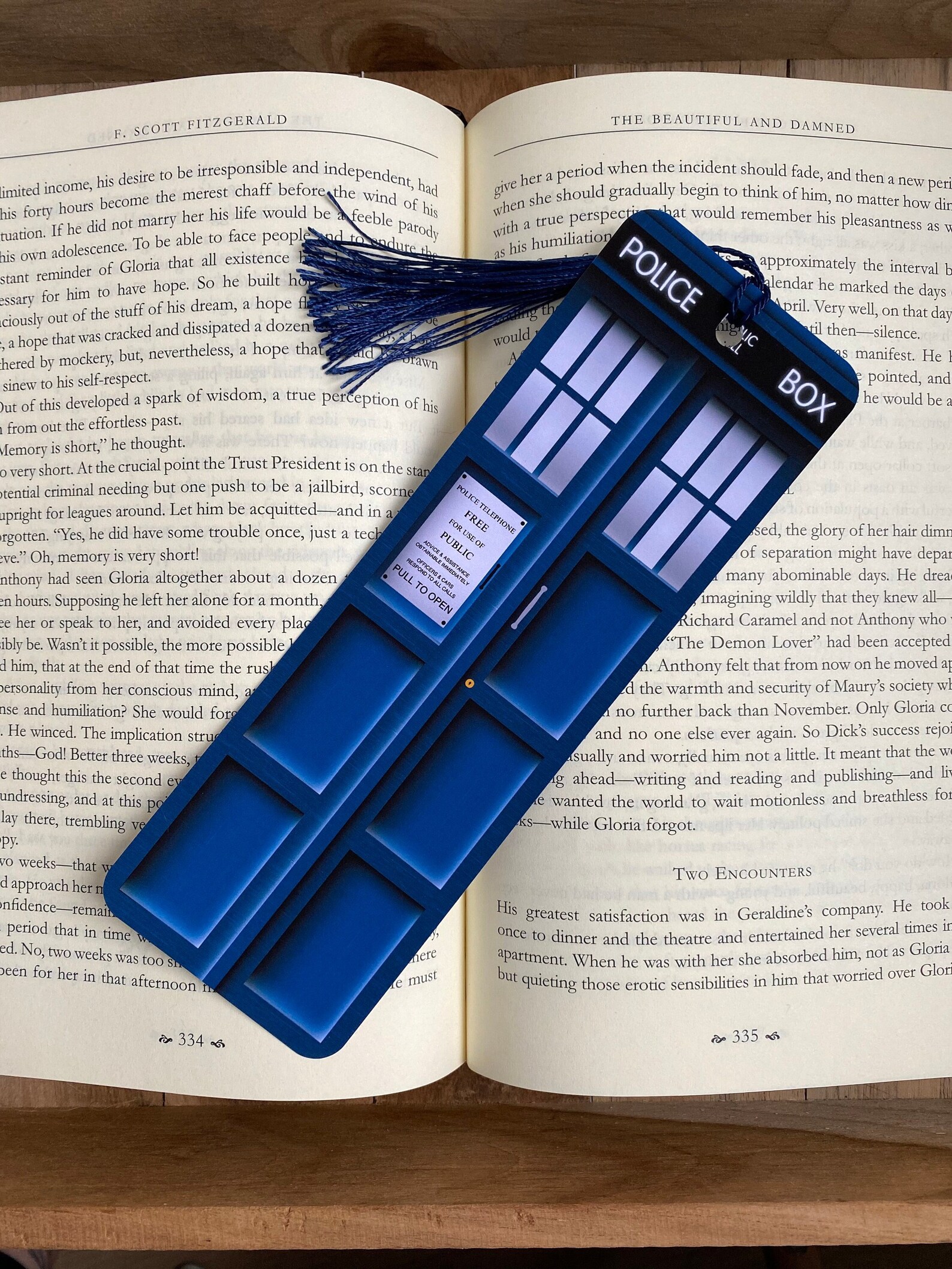 Segnalibro fatto a mano serie tv Doctor Who