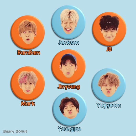 Got7 Cute Just Right Buttons Magnets Keychains Etsy