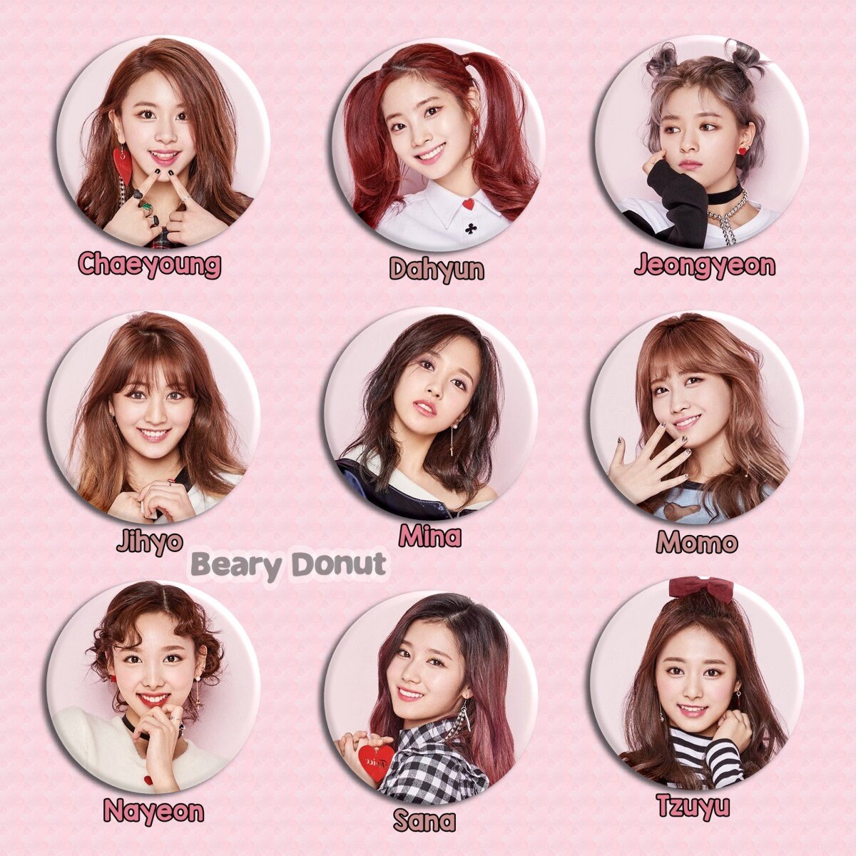 Twice Knock Knock Buttons Kpop Etsy Twice Knock Knock Buttons Kpop Etsy