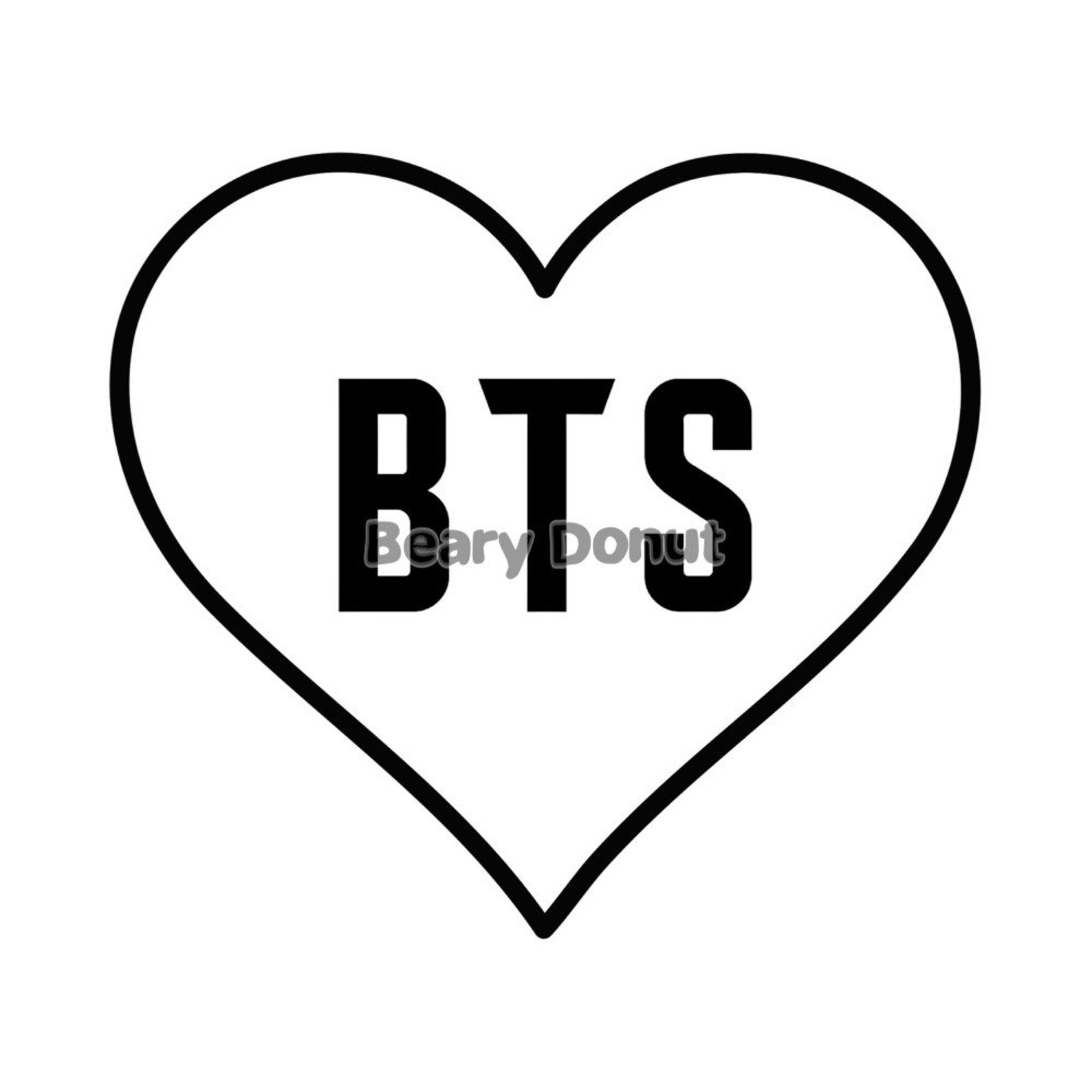 Рисунки значки бтс