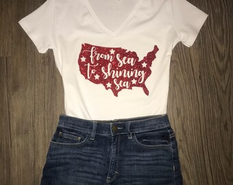 From Sea to Shining Sea Tee