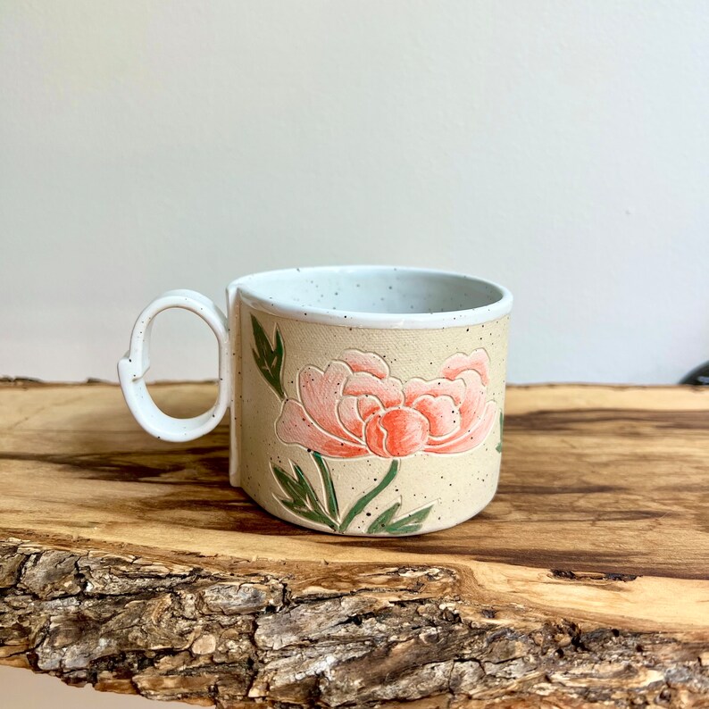 Mug pivoine 11 oz image 5