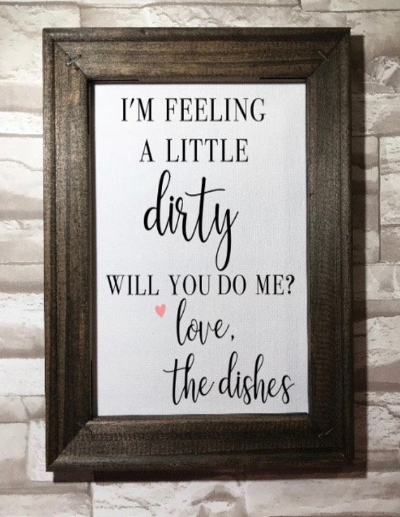 Je Me Sens Un Peu Sale Veux Tu Me Faire Lamour Des Plats Etsy