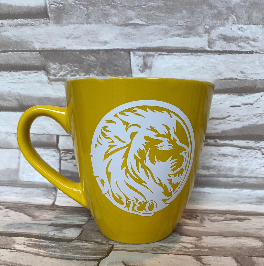 Leo Coffee Mug Zodiac Sign Astrology Tea Mug Etsy