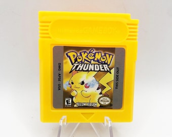 Pokemon Thunder Yellow Version Gameboy Game Cart