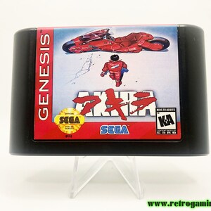 Akira Prototype English Translated Sega Genesis Game Cart