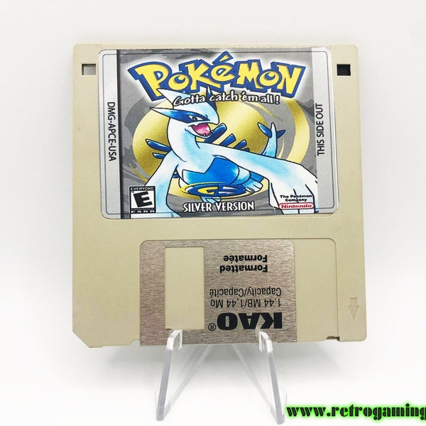 Pokemon Silver Version Floppy Disk Gimmick