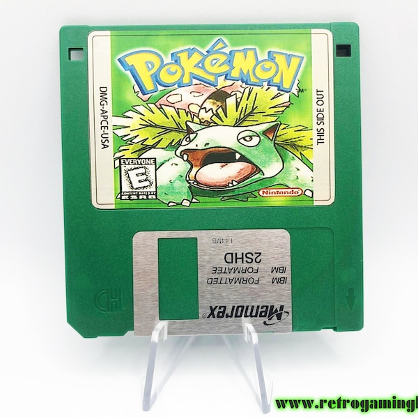 Pokemon Green Floppy Disk Gimmick