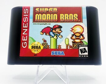 Super Mario Bros Sega Genesis Game Classic