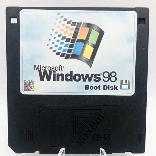 Windows 95 Boot Disk DOS PC Floppy Etsy