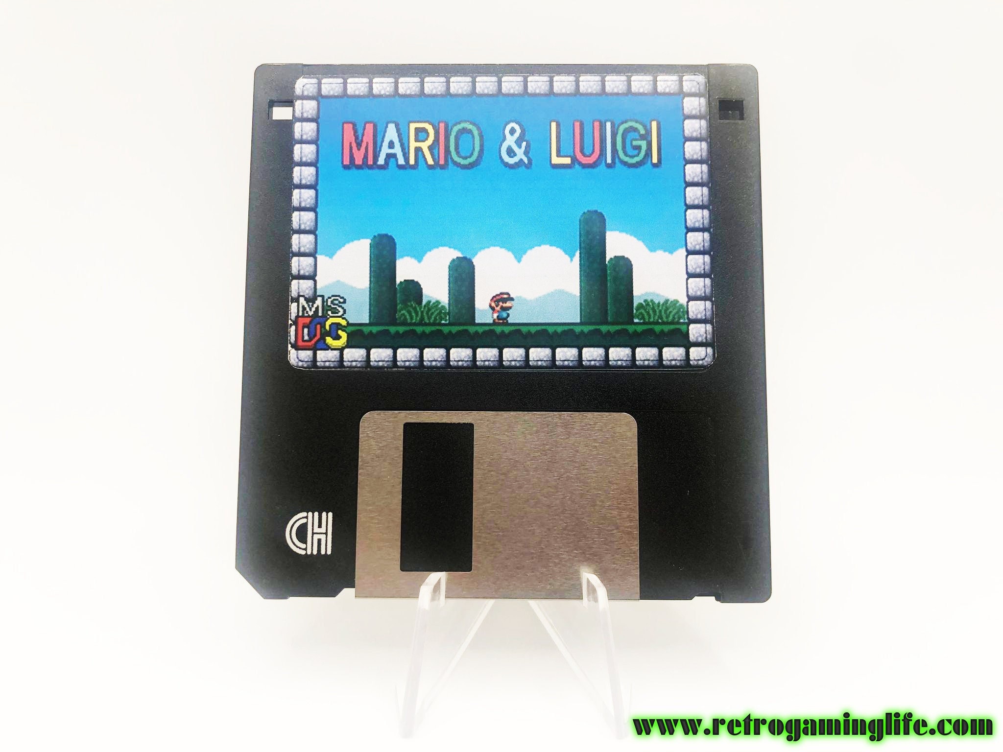 Mario & Luigi DOS Game Floppy Disk Etsy
