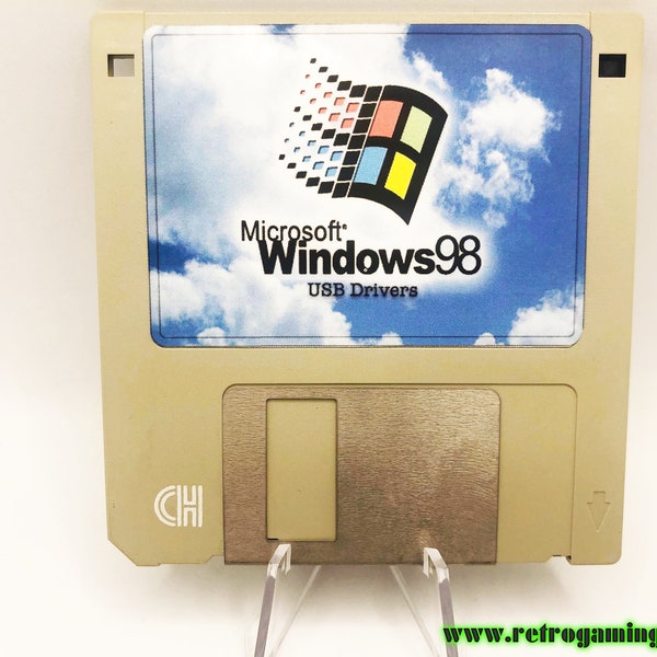 Windows 98 USB Drivers Floppy Disk Repro