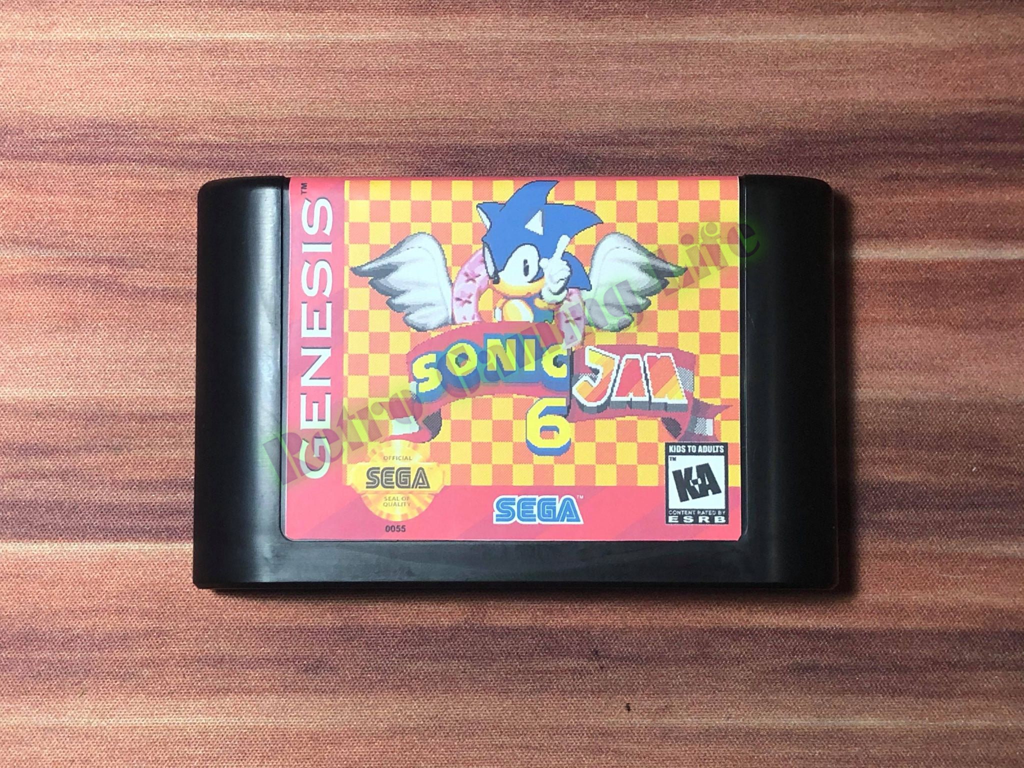 Sonic Jam 6 Sega Genesis Repro Game Etsy