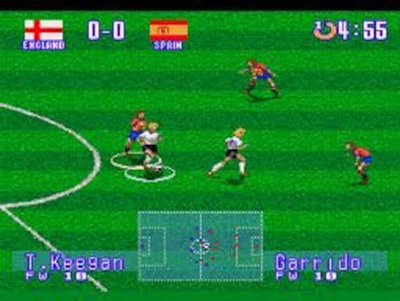 International Superstar Soccer (1995), SNES Game